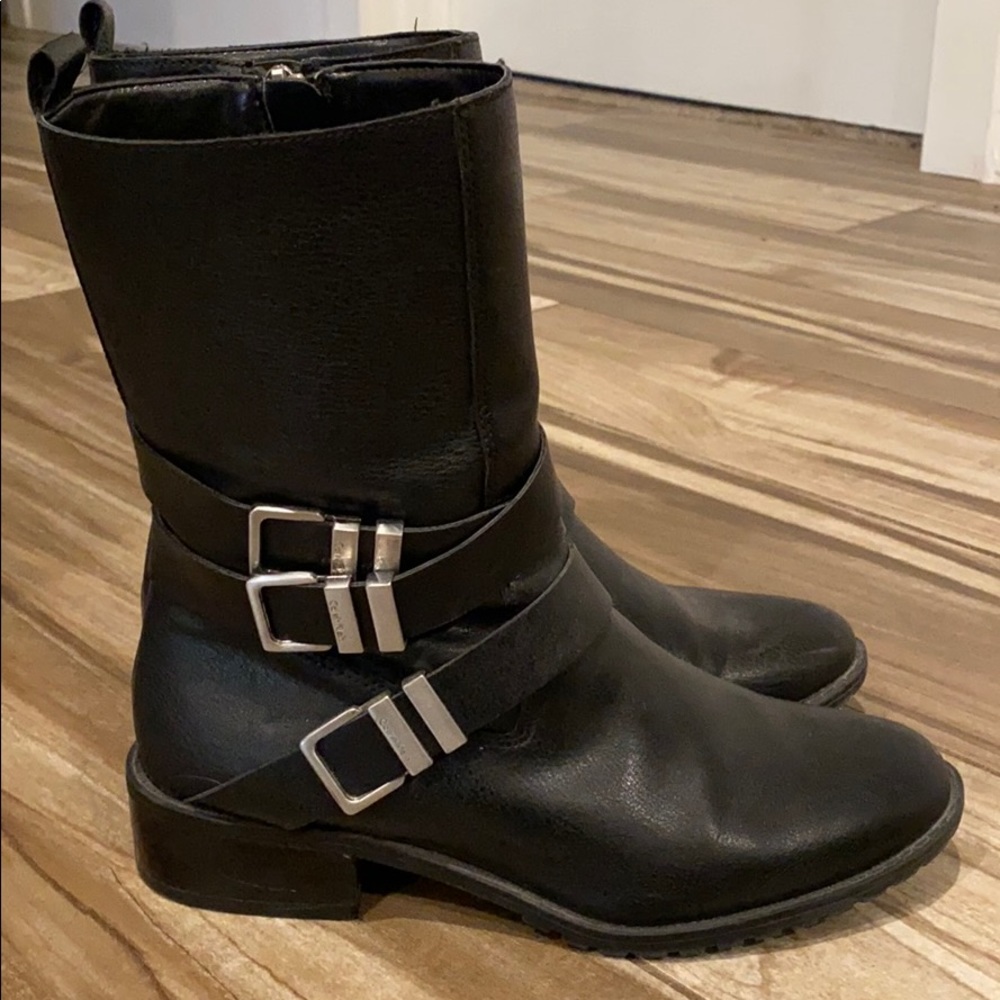 Calvin Klein boots.